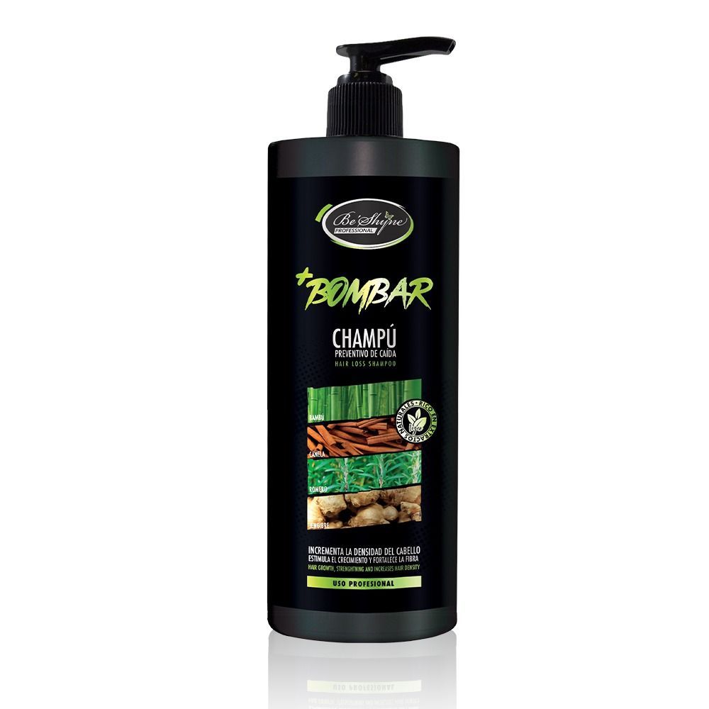 Be Shyne Bombar Kaneel Rozemarijn en Gember Shampoo